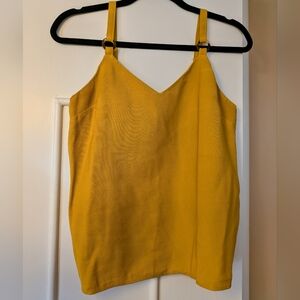 Topshop Mustard Yellow Camisole